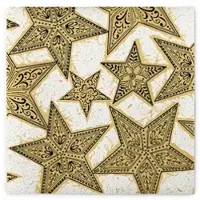 Sovie HORECA Serviette Gitte in Gold-Schwarz aus Linclass Airlaid 40 x 40 cm, 50 Stück - Weihnachten