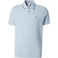 Calvin Klein Poloshirt "SS RFND PQ TPPD CLSS" Mit Rundhalsausschnitt