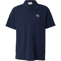 Calvin Klein Jeans Poloshirt Easy Monologo LV04RF209G Dunkelblau Regular Fit
