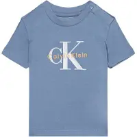 Calvin Klein Jeans T-Shirt LVCKSJA48B Blau Regular Fit