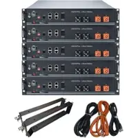 PYLONTECH 12 kWh Speicher Lithium LiFePO4 inkl. Kabel, Halterung und BMS