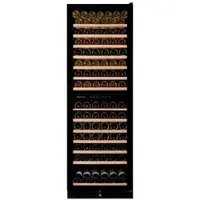 Dunavox Stand Weinkühler Grande-166 - Höhe 177cm - 166 Flaschen - schwarz - DX-166.428DBK
