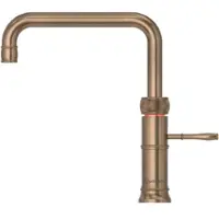 Quooker Classic Fusion Square mit PRO3 Reservoir & CUBE Messing Patina CFNSPTB PRO3 CUBE *inkl. 7 JAHRE GARANTIE*