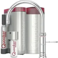 Quooker Classic Fusion Round Set mit COMBI Reservoir & CUBE verchromt glänzend **inkl. CUBE Filter Starter Paket** CFNRCHR COMBI CUBE2 *inkl. 7 JAHRE GARANTIE*