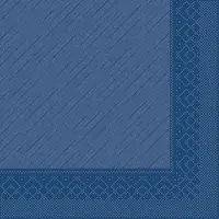 Sovie HORECA Serviette Royalblau aus Tissue Deluxe, 4-lagig, 40 x 40 cm, 50 Stück