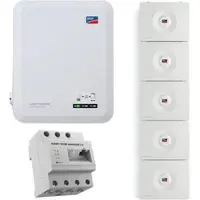 SMA Set SunnyTripower SE 6.0 3-phasiger Hybrid Wechselrichter + Home Storage 16.4 Hochvolspeicher