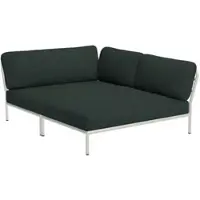 Houe LEVEL Cozy Ecke Kissen rechts Aluminiumgestell