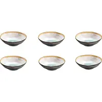 Medard de Noblat - Shadow Aqua - Grote kom 15.2 cm - 6 delig (AI60CCB0001CG)