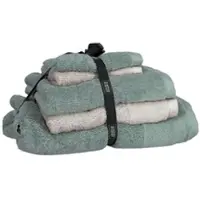 Schöner Wohnen Kollektion Handtuch 4er-Set ¦ grün ¦ Maße (cm): B: 24 H: 20