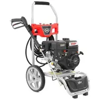HECHT Hochdruckreiniger Benzin selbstansaugend 3231 | 600 l/h | 250 bar | 4,5 kW / 6 PS | 95 cm Sprühlanze mit 4 auswechselbaren Düsenvorsätzen