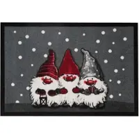 NYVI Fußmatte Printy - Rutschfest, Waschbar, für Innen und Außen Größe:40x60 cm;Farbe:Christmas