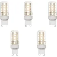 LUEDD 5er-Set G9 LED-Lampen Klar 2W 370 lm 3000K