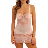 Wacoal Slipdress Embrace Lace | Grösse: L | Farbe: Pink
