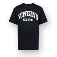 Vingino T-Shirt Icon-logo-SS Junge Blau 116