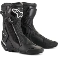 Alpinestars SMX Plus V2 Stiefel Herren Microfiber schwarz, 45