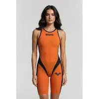 Arena W Zipped Trisuit Tri Poly C Orange,black,orange Größe: XXS | Badeanzüge Outlet | Damen | Orange