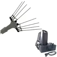 Volpi Batteriebetriebener Olivenrüttler Olytech Mondial 845L 210/300 - Rucksack-Akku enthalten
