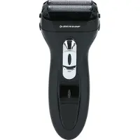 Dunlop Rasierer Herren mit Schnurrbart- und Barttrimmer - Haarschneidemaschine Doppelkopf - Rasierer Herren Elektrisch mit Reinigungsbürste