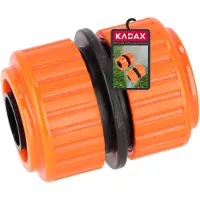 Kadax Reparator für Gartenschlauch aus Kunststoff ABS, Steckverbinder, Schnellkupplung