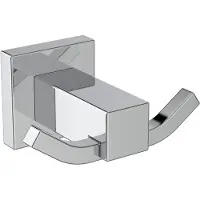 Ideal standard IDS Handtuchhaken IOM CUBE doppelt chrom