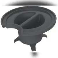 Arcoroc 24 x Fluid Plastikdeckel schwarz * - zu Fluid Karaffen