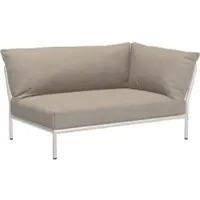 Houe LEVEL 2 Sofaecke Kissen rechts Aluminiumgestell