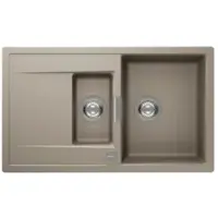 Schock Einbauspüle Cristadur Mono D-150 A Green Line Twilight TWI Exzenterbedienung