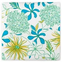 Mank Airlaid Serviette Hilde 40 x 40 cm, 50 Stück - - Floral Blumen