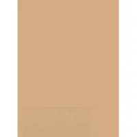 Mank Serviette Tissue Sand, 33 x 33 cm, 100 Stück 1/8 falz - 3-lagig
