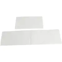 Daybays 20000 Stk. Servietten Premium 40x40 cm Zellstoff 2-lagig 1/8 Falz Weiß