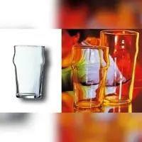 ARC 48 x Nonic Stapelbecher 28cl 0,2l /-/ Arcoroc transparent (gehärtet)