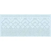 Mank Serviette Tissue Hellblau, 33 x 33 cm, 100 Stück 1/8 falz - 3-lagig
