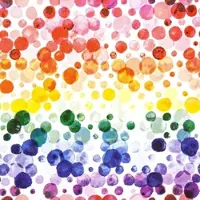 Home Fashion , Colourful Dots, Lunch-Servietten aufgefaltetes Maß 33 cm x 33 cm, im Viertelfalz, 20 Stück pro Pack, 12 Pack pro Karton