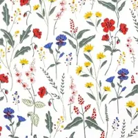 Home Fashion , Pretty Meadow, Cocktail-Servietten aufgefaltetes Maß 25 cm x 25 cm, im Viertelfalz, 20 Stück pro Pack, 12 Pack pro Karton