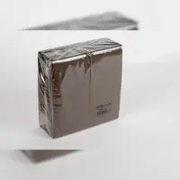 QUICKY Airlaid-Servietten, 40 x 40 cm, braun, 800 Stück (50x16)