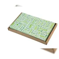 Hostelnovo del Valles Hostelnovo - Fettabweisendes Papier "Parole" grün 32 x 20 cm (500)