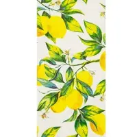 Home Fashion , Citrus Branches, Buffet-Servietten aufgefaltetes Maß 33 cm x 33 cm, im Achtelfalz, 16 Stück pro Pack, 12 Pack pro Karton