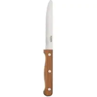 Gastronoble Olympia Steakmesser mit runder Spitze | Holz | 21,5cm | 24 Messer