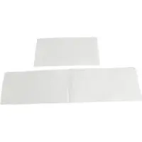 Daybays 72000 Stk. Servietten Premium 33x33 cm Reine Zellulose 2-lagig 1/8 Falz Weiß
