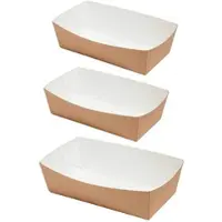 VEPATIM 100x Snackschale groß Green by Nature 140x80x55 mm