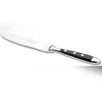 Esmeyer Tafelmesser im Nostalgie-Design, schwarz, 18/10 Edelstahl, 216 mm Länge