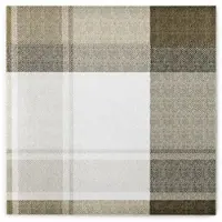 Mank Serviette Airlaid Marc in Braun-Schwarz, 40 x 40 cm, 50 Stück - Karos Striche Linien Streifen Strukturen