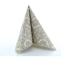 Mank Serviette Airlaid Kiyan in Braun, 40 x 40 cm, 50 Stück - Ornamente