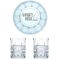 Nachtmann Whiskyglas mit Gravur Whiskyholic, 2er Set
