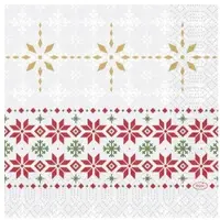 Duni GmbH Servietten 33x33 cm, 3-lagig, Tradition | Packung (250 Stück)