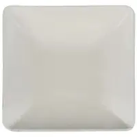 Papstar 15 X 12 Fingerfood - Teller, Zuckerrohr "pure" eckig 6,5 cm x 6,5 cm weiss