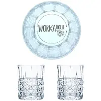 Nachtmann Whiskyglas mit Gravur Workaholic, 2er Set