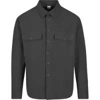 Urban Classics Basic Crepe Langarmhemd