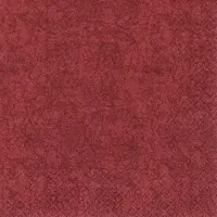 Home Fashion , Modern Colours bordeaux, Cocktail-Servietten aufgefaltetes Maß 25 cm x 25 cm, im Viertelfalz, 20 Stück pro Pack, 12 Pack pro Karton