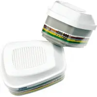 3M -Gasfilter/Kombifilter 6092 A1B1E1K1 P3R + Formaldehyd (Pack mit 2 St) (7100104317)